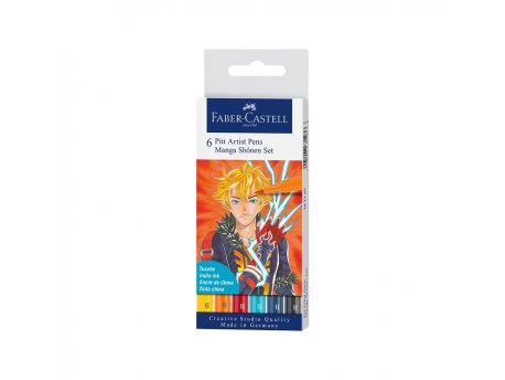 FABER-CASTELL Pitt Art set Faber Castell Manga 1/6 167157