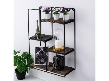 HANAH HOME Zidna polica Lotus 1
