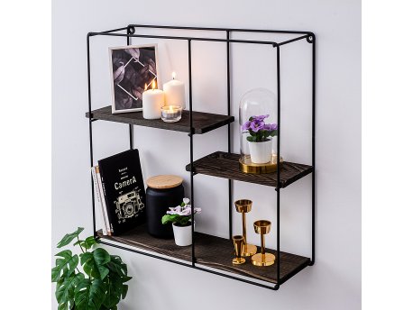 HANAH HOME Zidna polica Lilac