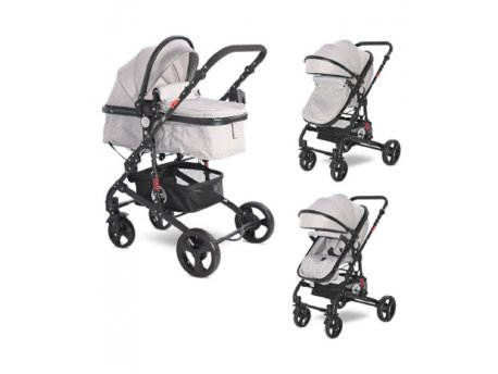 LORELLI BERTONI Kolica za bebe Alba Classic - Grey (2022 )