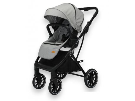 BBO Kolica za bebe (HB660) EasyGo Siva - sa zimskom navlakom