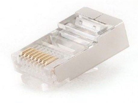 GEMBIRD PLUG6SP/50 Gembird Shielded modular CAT6, 50 u pakovanju RJ45 / CENA PO PAKOVANJU