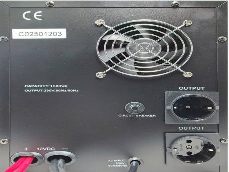 GEMBIRD UPS-PSW-1500VA GMB LONG, 1050W-220V/12V