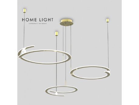 LUNA 264 LUSTER 120W 3000K MESING