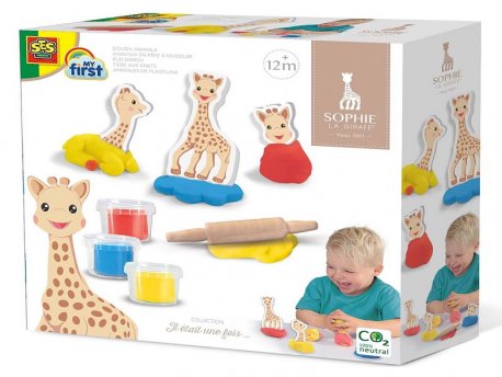 SES CREATIVE Sofi žirafa plastelin set