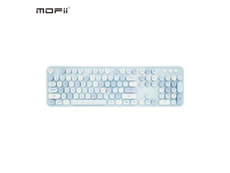 MOFII WL sweet retro set tastatura i miš u PLAVOJ boji