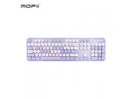 MOFII WL Sweet dm retro set tastatura i miš u LjUBIČASTOJ boji