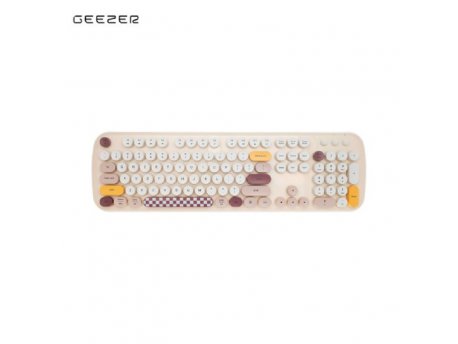 GEEZER WL zero set tastatura i miš u BELOJ boji