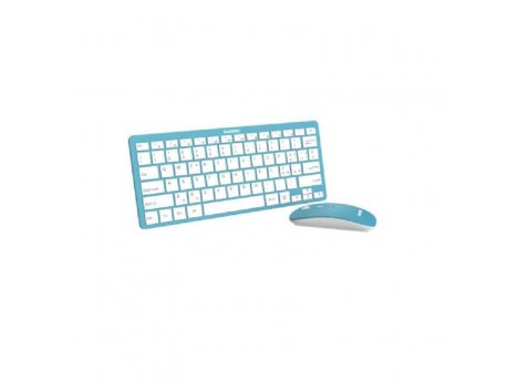Pantone IT COLLECTION bežična tastatura sa mišem u SVETLO PLAVOJ boji