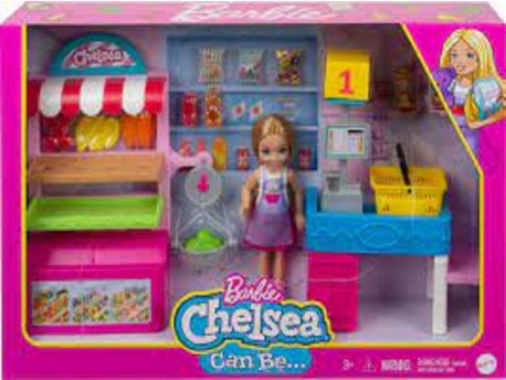 BARBIE Chelsea Can Be Doll & Snack Stand Playset