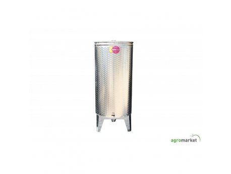 AGROMARKET Inox bačva 400 l (za rakiju)- sa slavinom