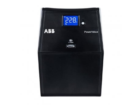 ABB UPS PowerValue 11LI Up, 900W, 230V, 6xC13, RS232, USB