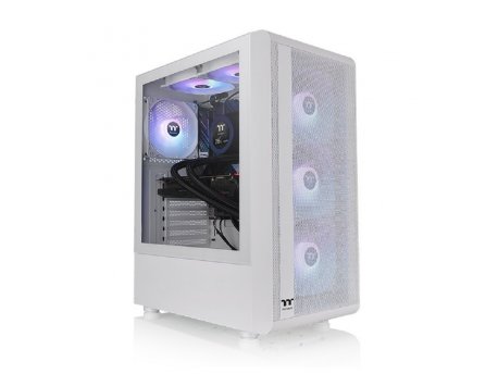 THERMALTAKE S200 TG ARGB Belo midi kućište sa providnom stranicom