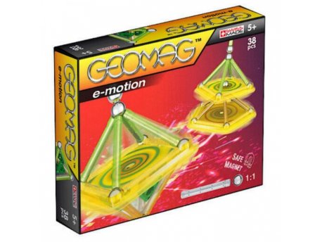 E-MOTION MAGNETNI KONSTRUKTIVNI SET 38 KOM 033