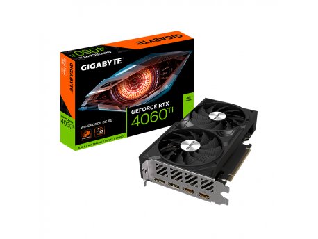 GIGABYTE GeForce RTX4060Ti WINDFORCE OC 8GB GDDR6 128bit GV-N406TWF2OC-8GD