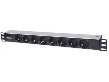 INTELLINET 19'' 1U Rackmount razvodni panel sa 8 mesta 1.8m