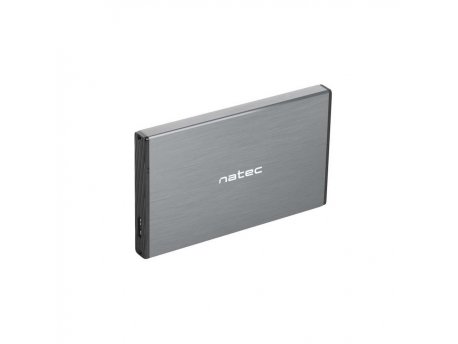NATEC NKZ-1281 RHINO GO, HDD/SSD External Enclosure 2.5'', SATA III, USB3.0