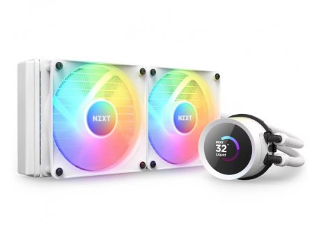 NZXT Kraken 240 RGB vodeno hlađenje belo RL-KR240-W1
