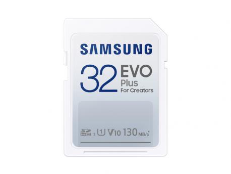 SAMSUNG EVO PLUS MicroSD Card SDXC 32GB Speeds up to 130MB/s, UHS-1 Speed Class 3 (U3) and Class 10 for 4K video