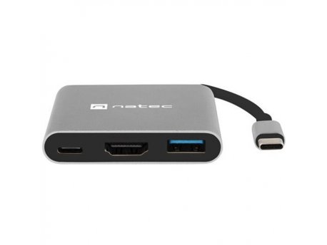 NATEC NMP-1607 FOWLER MINI, USB-C Multiport Adapter