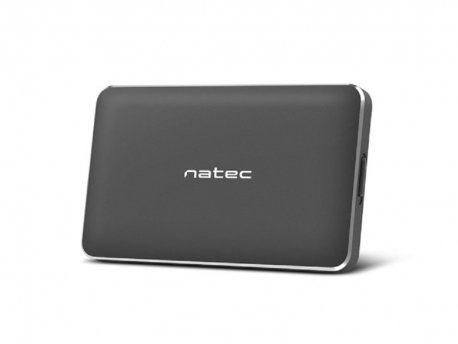 NATEC NKZ-1430 OYSTER PRO, HDD/SSD External Enclosure 2.5'', SATA III, USB3.0