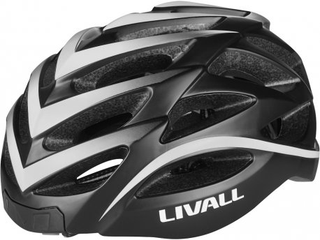 Livall Crno bela zaštitna kaciga BH62 (unisize)