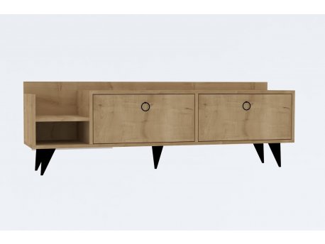HANAH HOME TV polica Heflin Oak (495SSE1621)