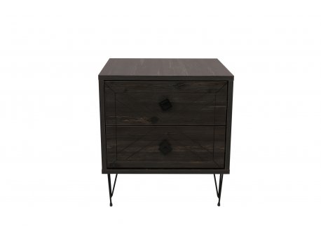 HANAH HOME Pomoćni stočić Luna Dark Brown