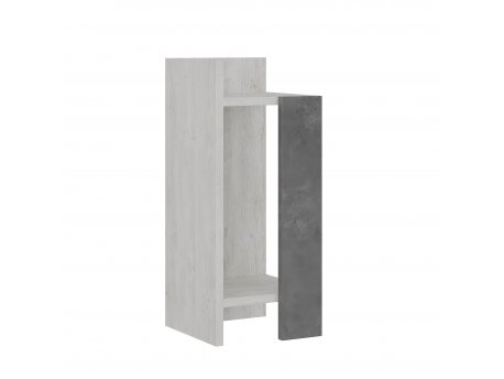 HANAH HOME Pomoćni stočić Elos Grey White