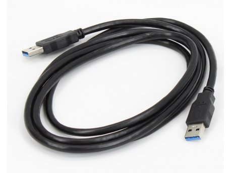 E-GREEN Kabl 3.0 USB A - USB 3.0 A M/M 1.8m crni