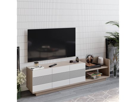 HANAH HOME TV polica Viano Cordoba White (788DEC4046)