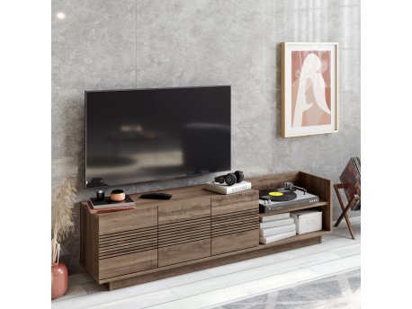 HANAH HOME TV polica Viano Walnut (788DEC4048)