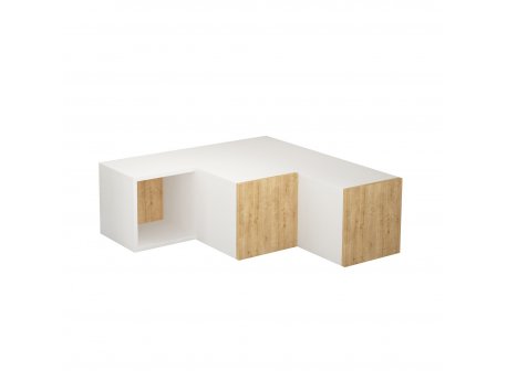HANAH HOME TV polica Compact White Oak (855DTE3052)