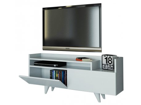 HANAH HOME TV polica Troya White (745DCD3043)