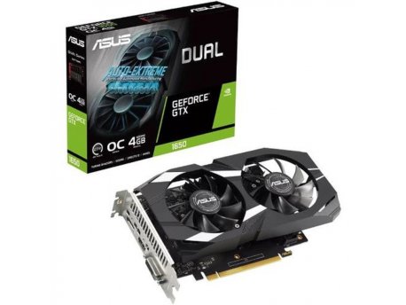 ASUS Dual GeForce® GTX 1650 OC Edition 4GB GDDR6 EVO DUAL-GTX1650-O4GD6-P-EVO