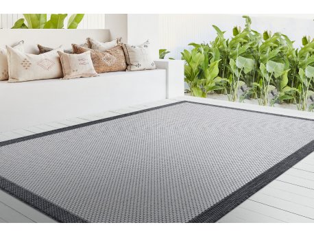 Conceptum Hypnose Tepih 23745A Fresco Black White