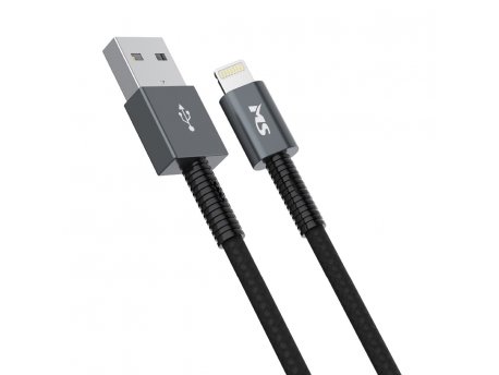 MS (1254127) kabl USB tip A 2.0 (muški) na Lightning (iPhone) 1m crni