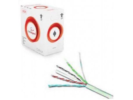 GEMBIRD FPC-6004-SO kabl UTP cat.6E 305m sivi