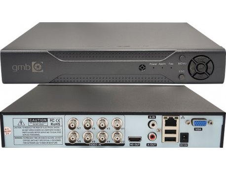 GEMBIRD (XVR-1108RS-N GMB) digitalni video snimač 8 kanala