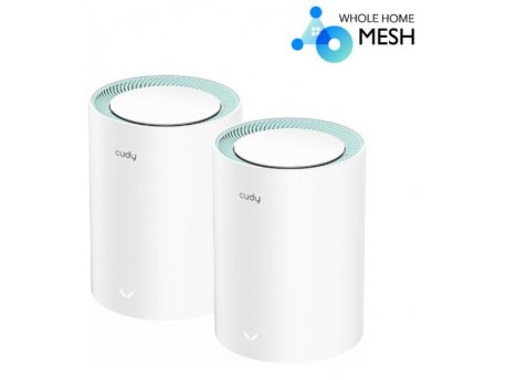 CUDY M1300 AC1200 Dual Band Whole Home Wi-Fi Mesh System ruter (42962)
