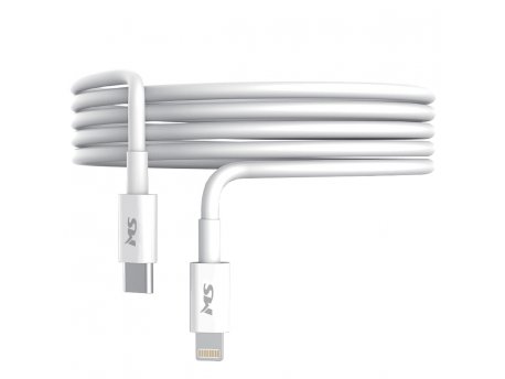 MS (1254211) kabl TIP C (muški) na Lightning (iPhone) 2m beli