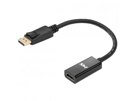 MS MSP40061 adapter Display Port (muški) na HDMI (ženski) 20cm crni