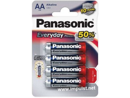 PANASONIC LR6EPS/4BP- AA 4 kom Alkalne baterije