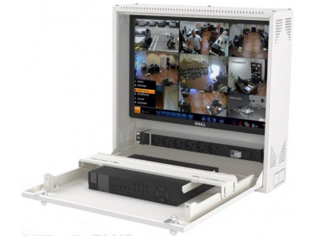 GEMBIRD Metalni orman za video nadzor beli 511
