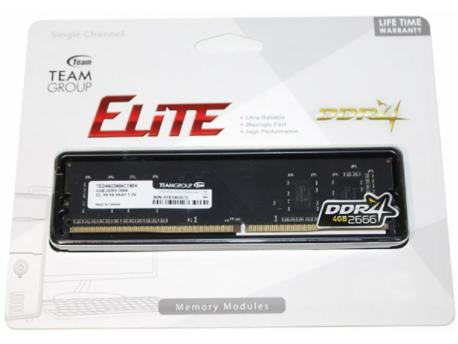 TEAM GROUP DDR4 4GB 2666MHZ Team Elite UD-D4 (TED44G2666C1901) memorija za desktop