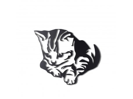 WALLXPERT Zidna dekoracija Cute Cat