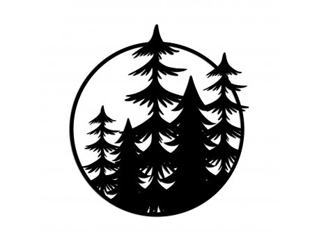 WALLXPERT Zidna dekoracija Trees L