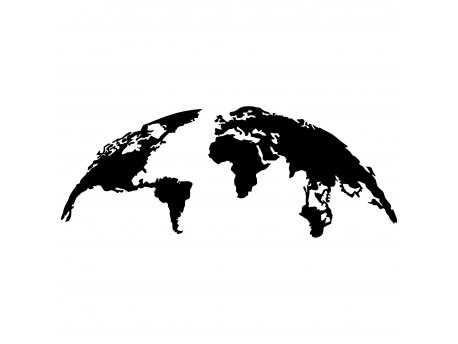 WALLXPERT Zidna dekoracija World Map Large