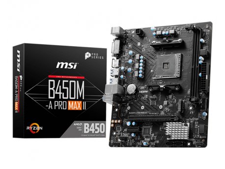 MSI B450M-A PRO MAX II