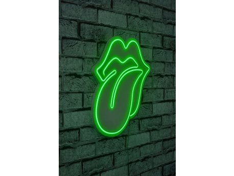 WALLXPERT Dekorativna rasveta The Rolling Stones Green